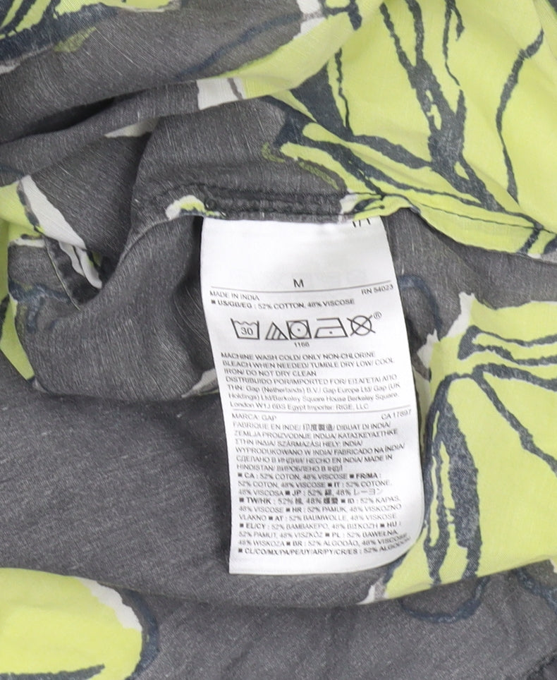 Gap Women's Multicoloured Floral T-Shirt M