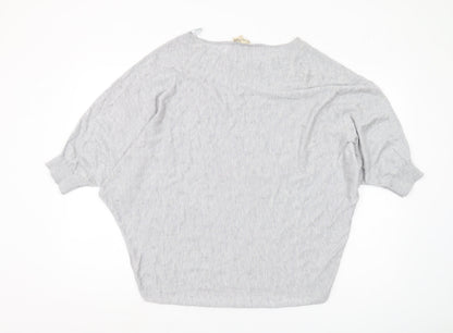 Womens UK Size L Phase Eight Grey Pullover Jumper