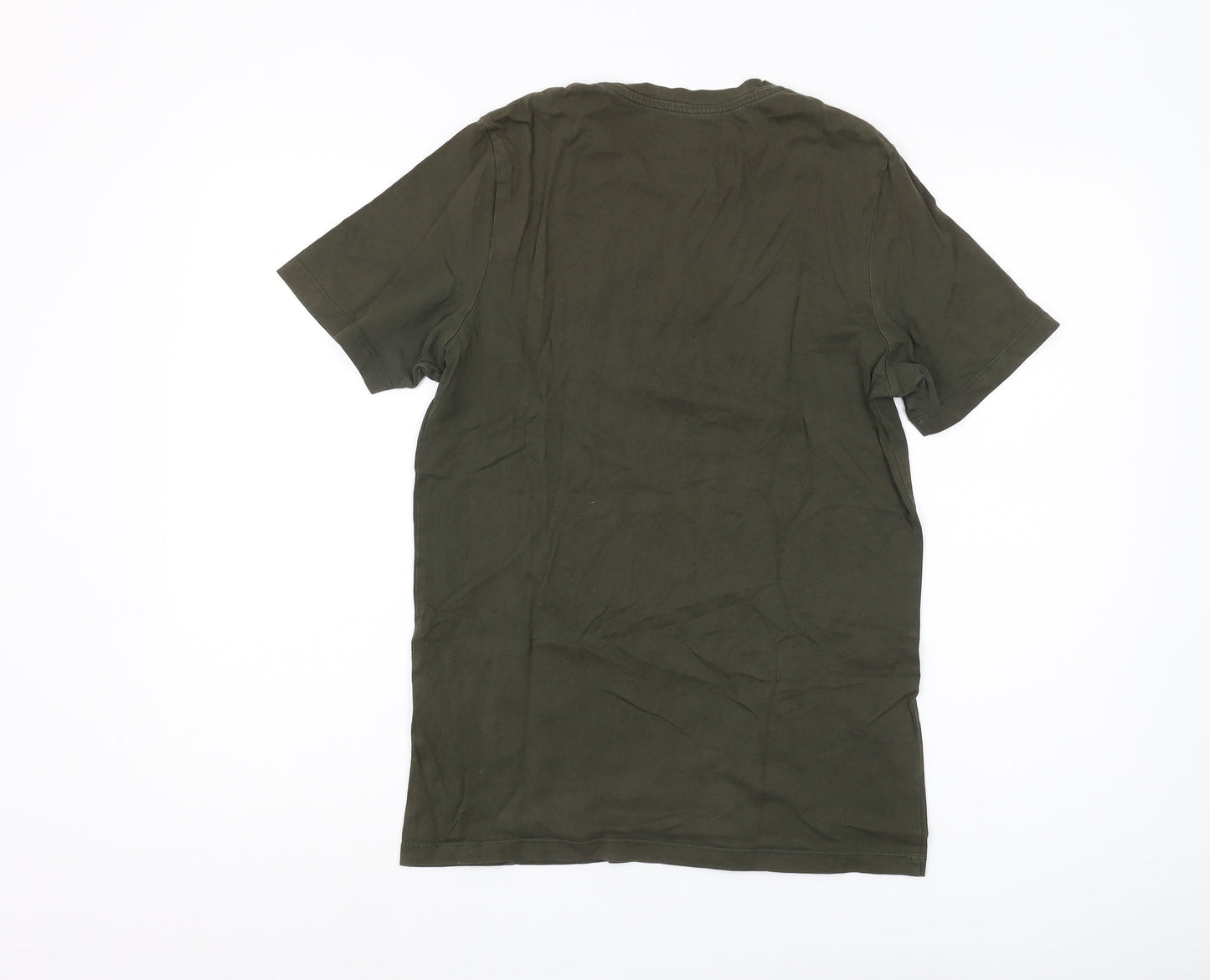 Mens UK Size S JACK & JONES Green  T-Shirt