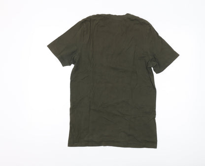 Mens UK Size S JACK & JONES Green  T-Shirt