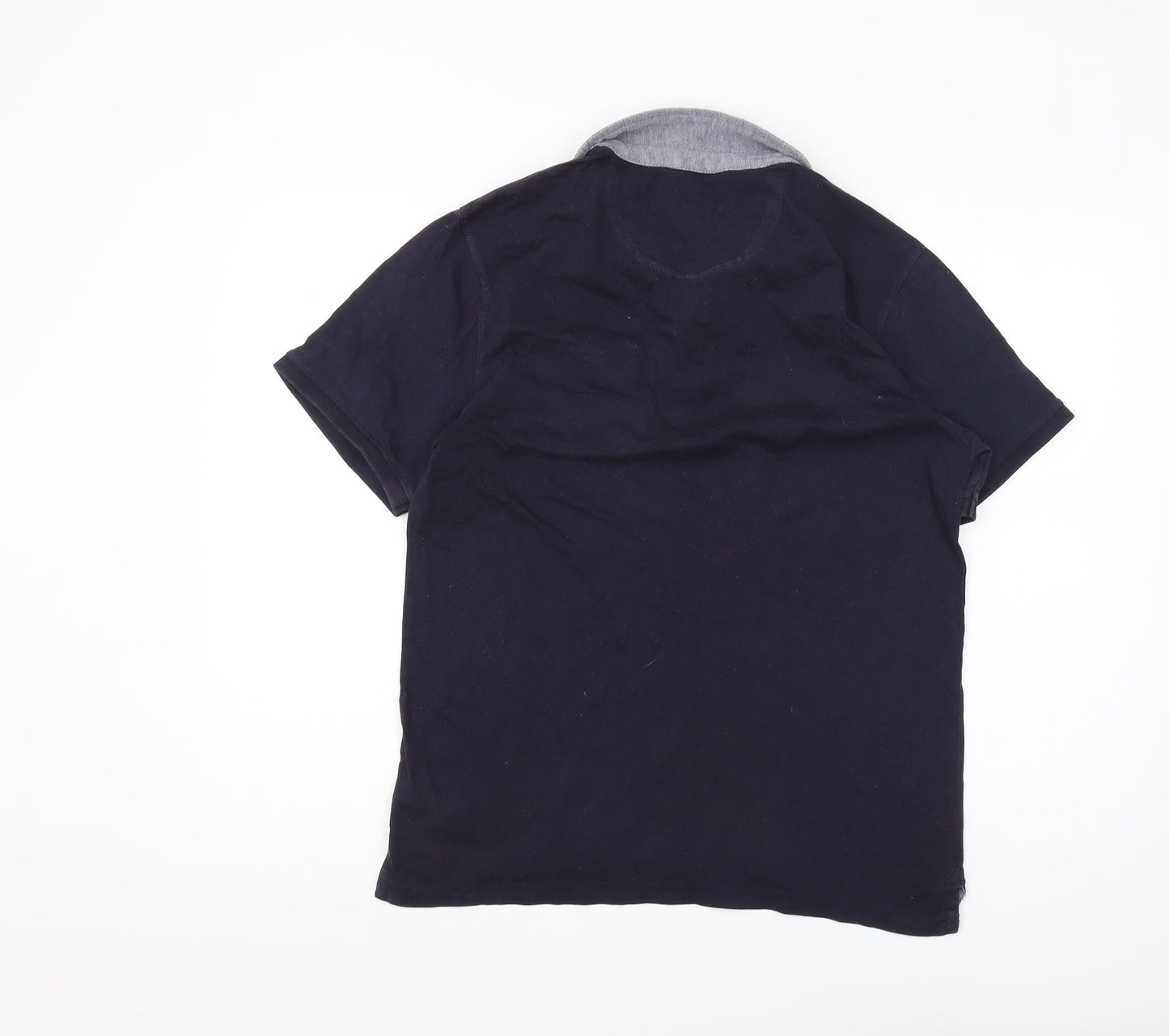 J By Jasper Conran Men's Blue Polo Shirt M