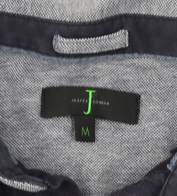 J By Jasper Conran Men's Blue Polo Shirt M