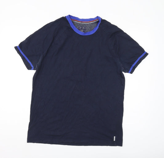 Ted Baker Men's Blue Cotton T-Shirt Size L - Excellent