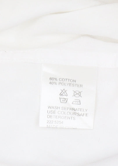 Moss Bros Men's White 15.5 Button-Up Casual Shirt