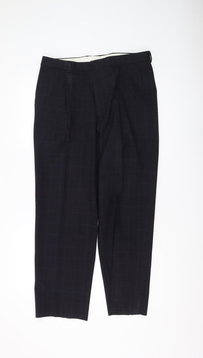 Marks and Spencer Men's Navy Dress Pants, Sz L