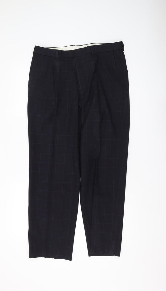 Marks and Spencer Men's Navy Dress Pants, Sz L