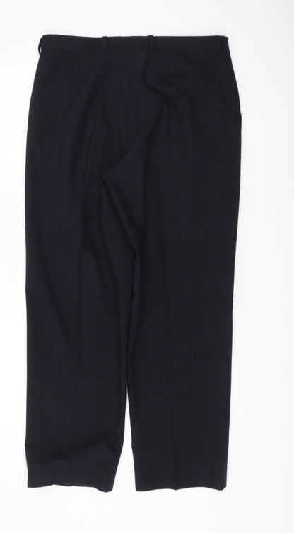 Marks and Spencer Men's Navy Dress Pants, Sz L