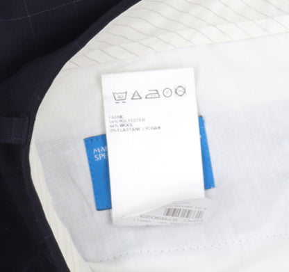 Marks and Spencer Men's Navy Dress Pants, Sz L