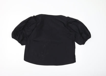 Next Women's Black Blouse, Size 12 - Stylish Casual Wear