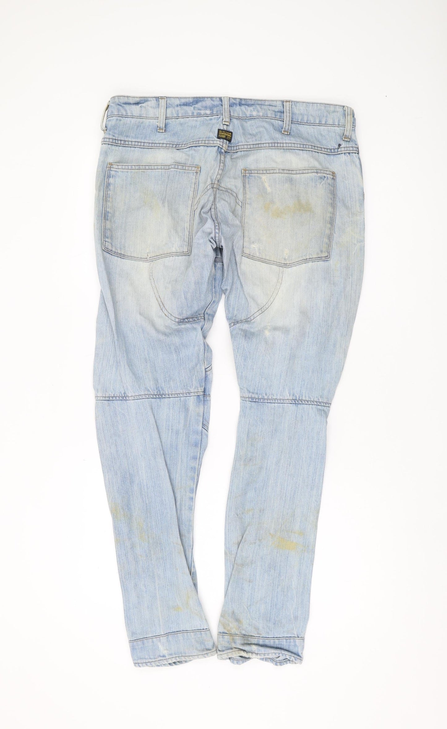 G-Star Men's Blue Straight Jeans Size 34