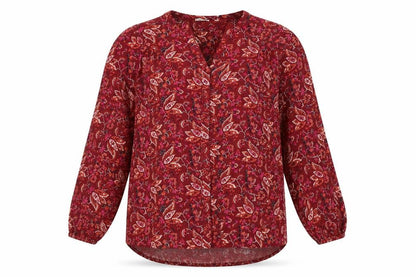 Womens UK Size 8 Fat Face Red  Blouse
