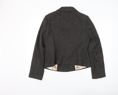 Womens UK Size 12 Planet Regular Black Blazer