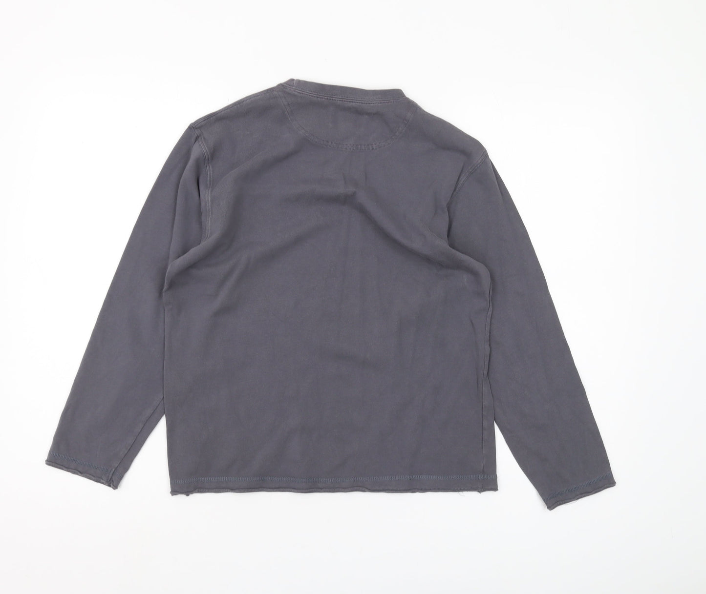 Jasper Conran Boys Grey Long Sleeve Graphic T-Shirt 11-12 Yrs