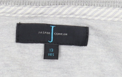 Jasper Conran Girls Striped Cotton Cardigan 13-14 Years