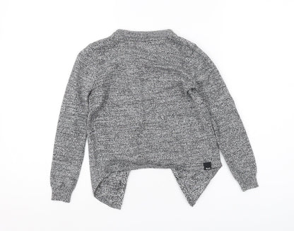 Bench Girls Grey Cardigan 5-6 Years - Casual Long Sleeve