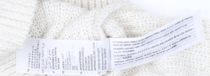 Abercrombie & Fitch Women's Ivory Pullover Jumper M
