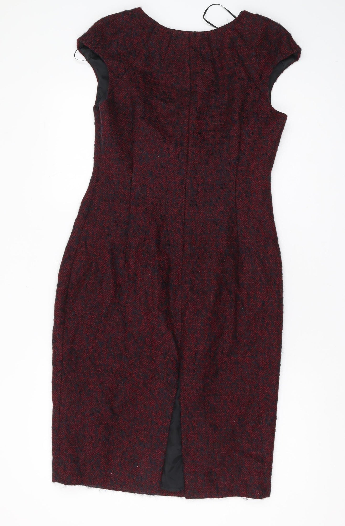 L.K. Bennett Women's Red Sheath Dress Size 12