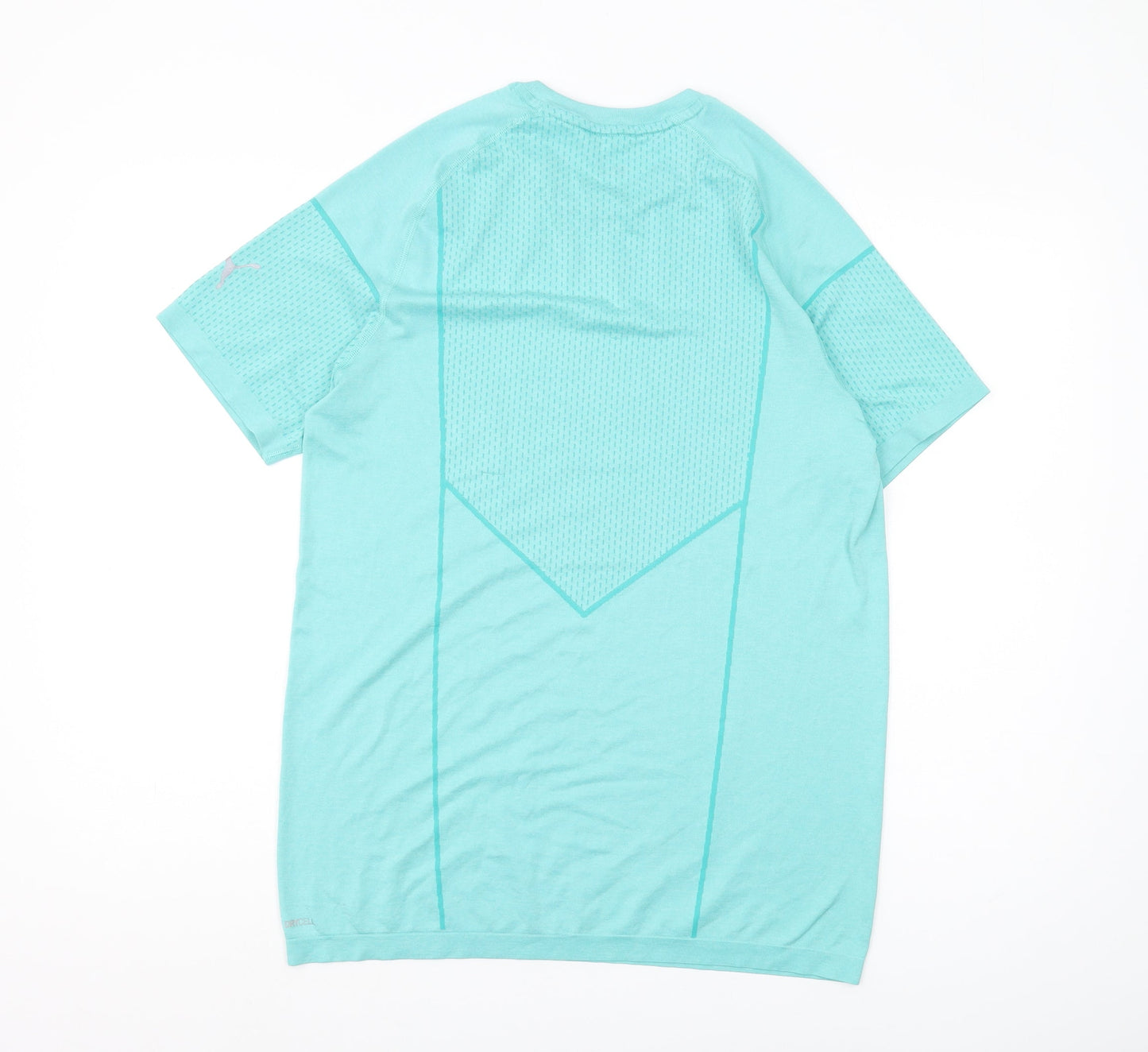 Puma Men's Green T-Shirt, Medium, Athletic Jersey