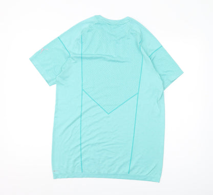 Puma Men's Green T-Shirt, Medium, Athletic Jersey