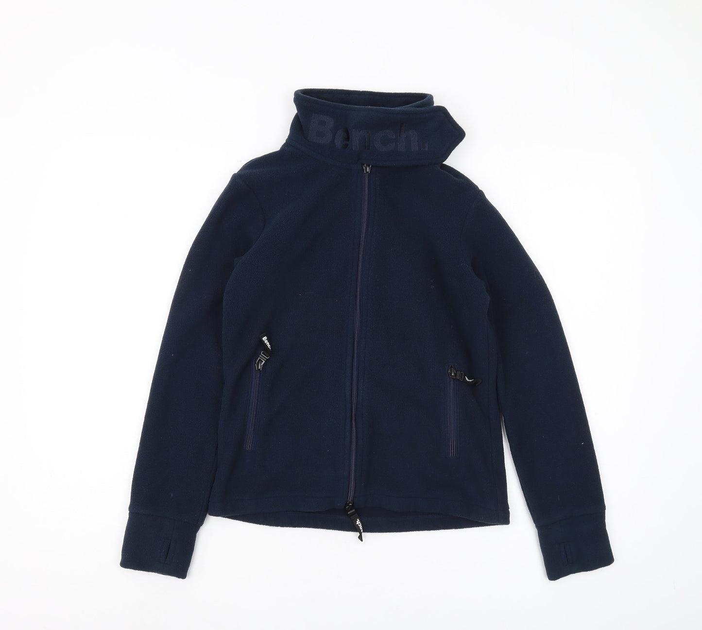 Bench Girls Blue Fleece Jacket Size 11-12 Years