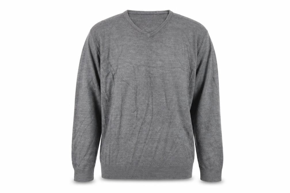 Mens UK Size L Thomas Nash Grey Pullover Jumper