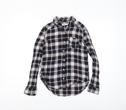 Abercrombie Kids Girls Multicoloured Plaid Button-Up Shirt 11-12Y