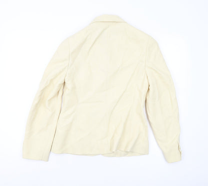 Windsmoor Ivory Blazer Women Size 12 Classic Lined