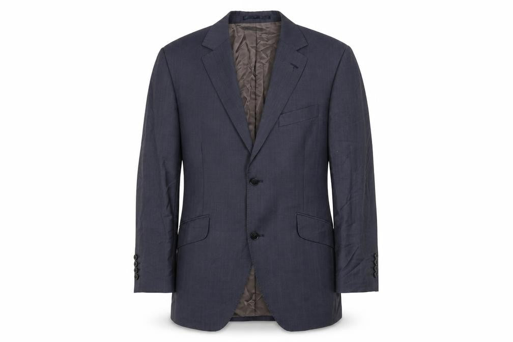 Mens UK Size 40 Austin Reed Regular Blue Suit Jacket