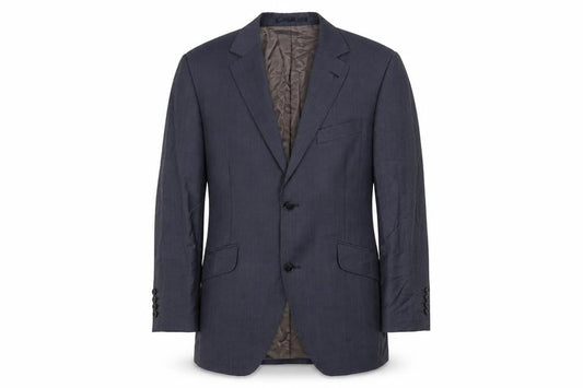 Mens UK Size 40 Austin Reed Regular Blue Suit Jacket