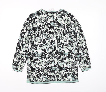 Eastex Women's Multicoloured Floral Pullover Jumper, Size 10