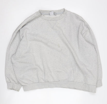 Adidas Women's Grey Sweatshirt Pullover Size 12