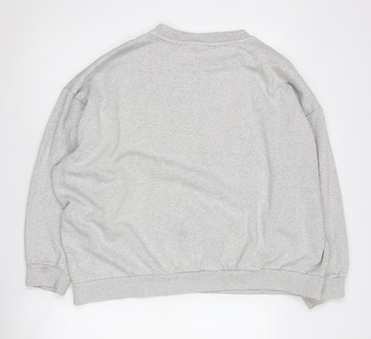 Adidas Women's Grey Sweatshirt Pullover Size 12