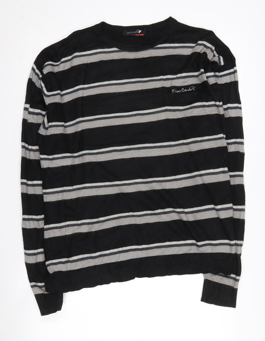 Pierre Cardin Men's XL Striped Pullover Jumper