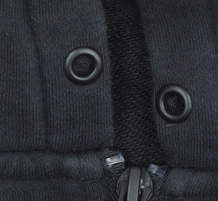 Adidas Unisex Adults Black M Full Zip Hoodie