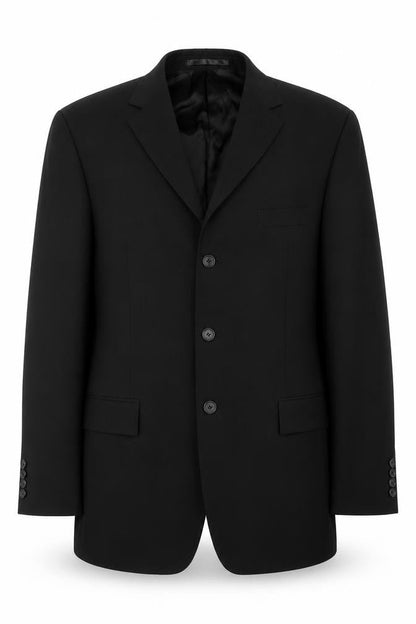 Mens UK Size 42 Moss Regular Black Suit Jacket
