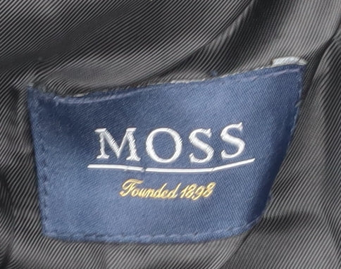 Mens UK Size 42 Moss Regular Black Suit Jacket