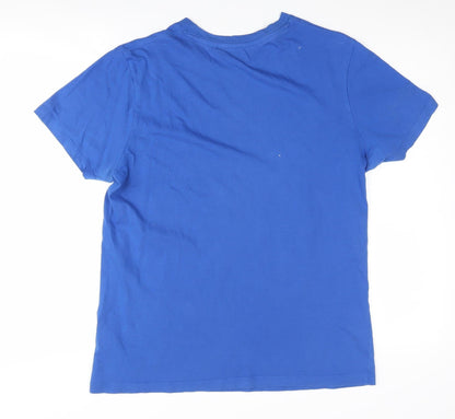 Mens UK Size L JACK & JONES Blue  T-Shirt