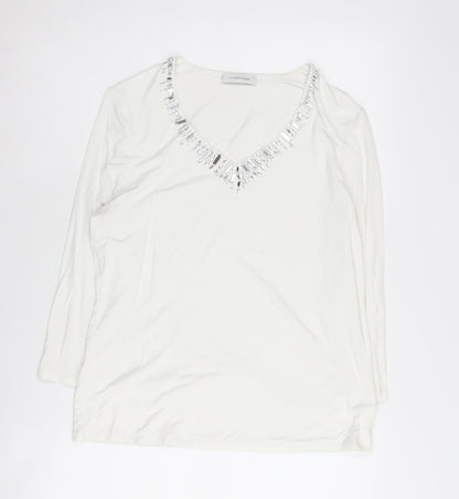 Womens UK Size S Windsmoor White  T-Shirt
