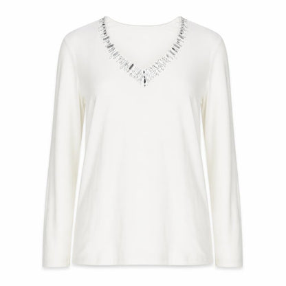 Womens UK Size S Windsmoor White  T-Shirt