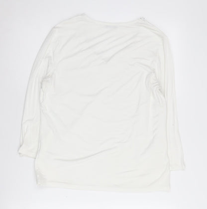 Womens UK Size S Windsmoor White  T-Shirt
