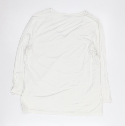 Womens UK Size S Windsmoor White  T-Shirt