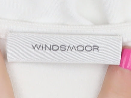 Womens UK Size S Windsmoor White  T-Shirt