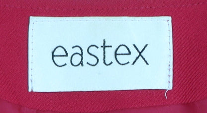 Eastex Women's Red Suit Jacket, Size 14, Business Style