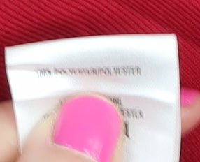 Eastex Women's Red Suit Jacket, Size 14, Business Style