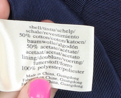 Laura Ashley Women's Blue Sheath Dress Size 10