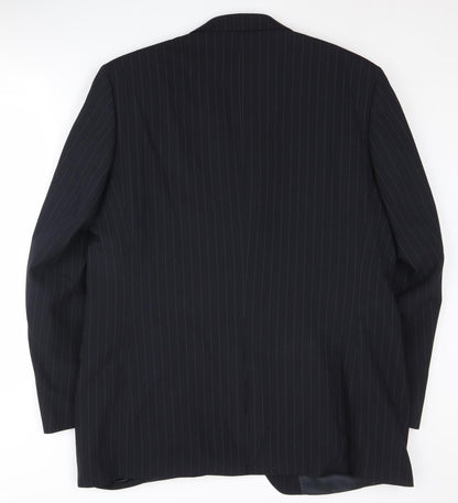 Mens UK Size 46 CENTAUR Regular Black Suit Jacket