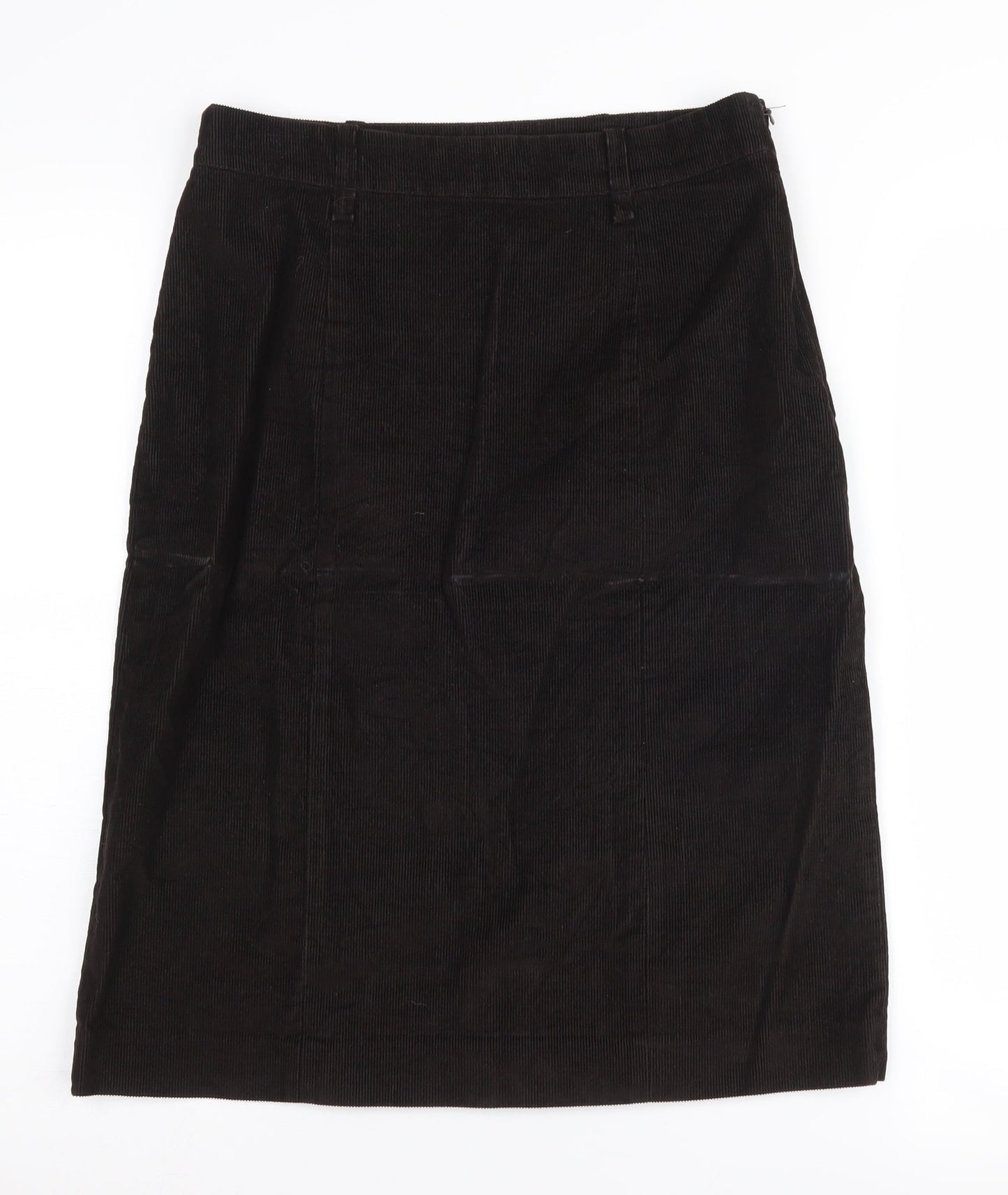 Womens UK Size 8 Jigsaw Straight & Pencil Corduroy Skirt