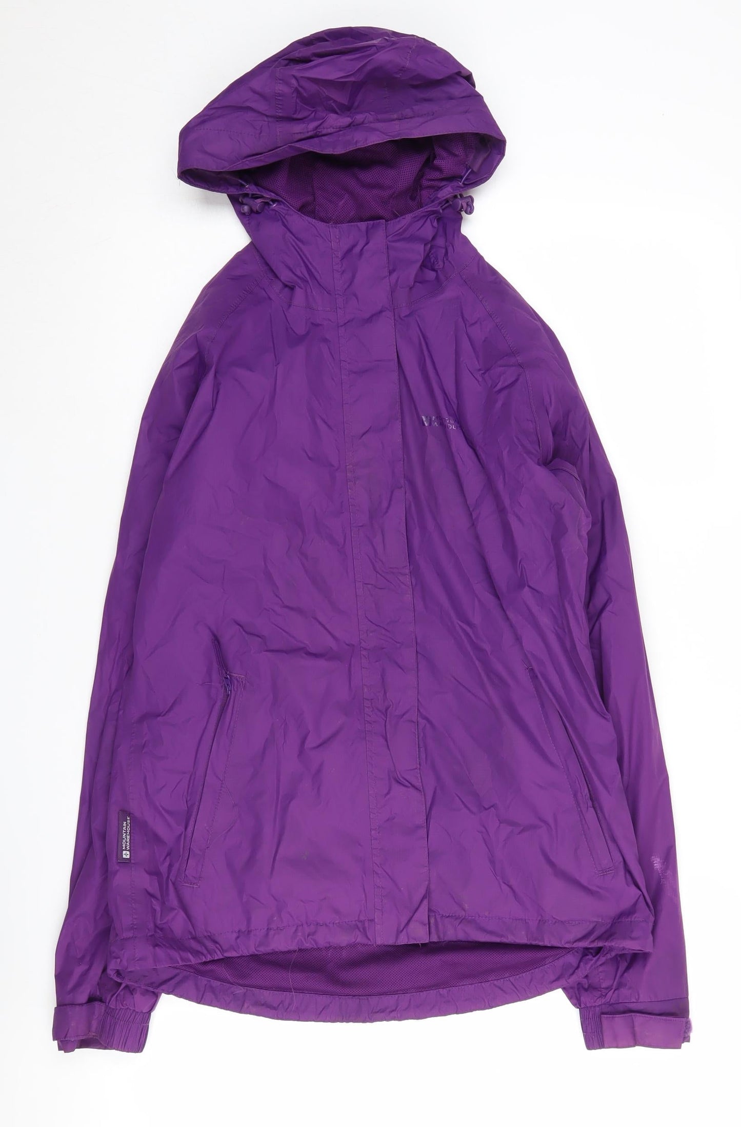 Mountain Warehouse Women's Purple Waterproof Rain Coat