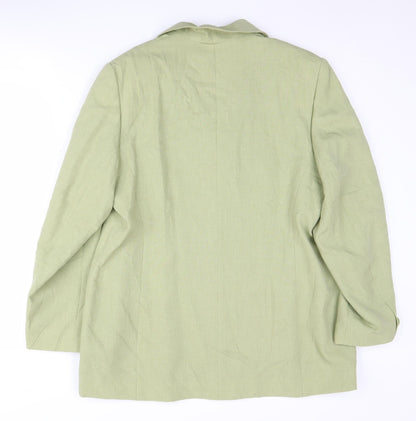Eastex Women's Green Blazer, Size 14, Business Casual Style