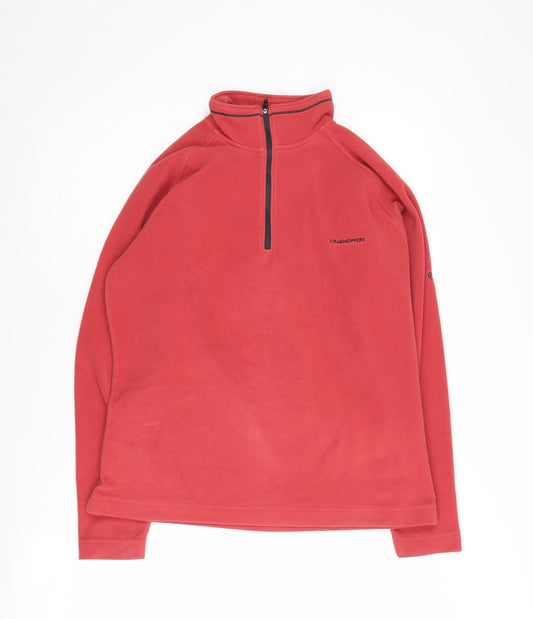 Craghoppers Women's Red Pullover Sweatshirt Size 10